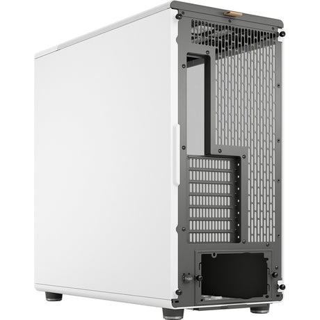 Fractal design nord xl midi tårnhus (hvid træfarve | 2x USB-A | 1x USB-C | hærdet glas)