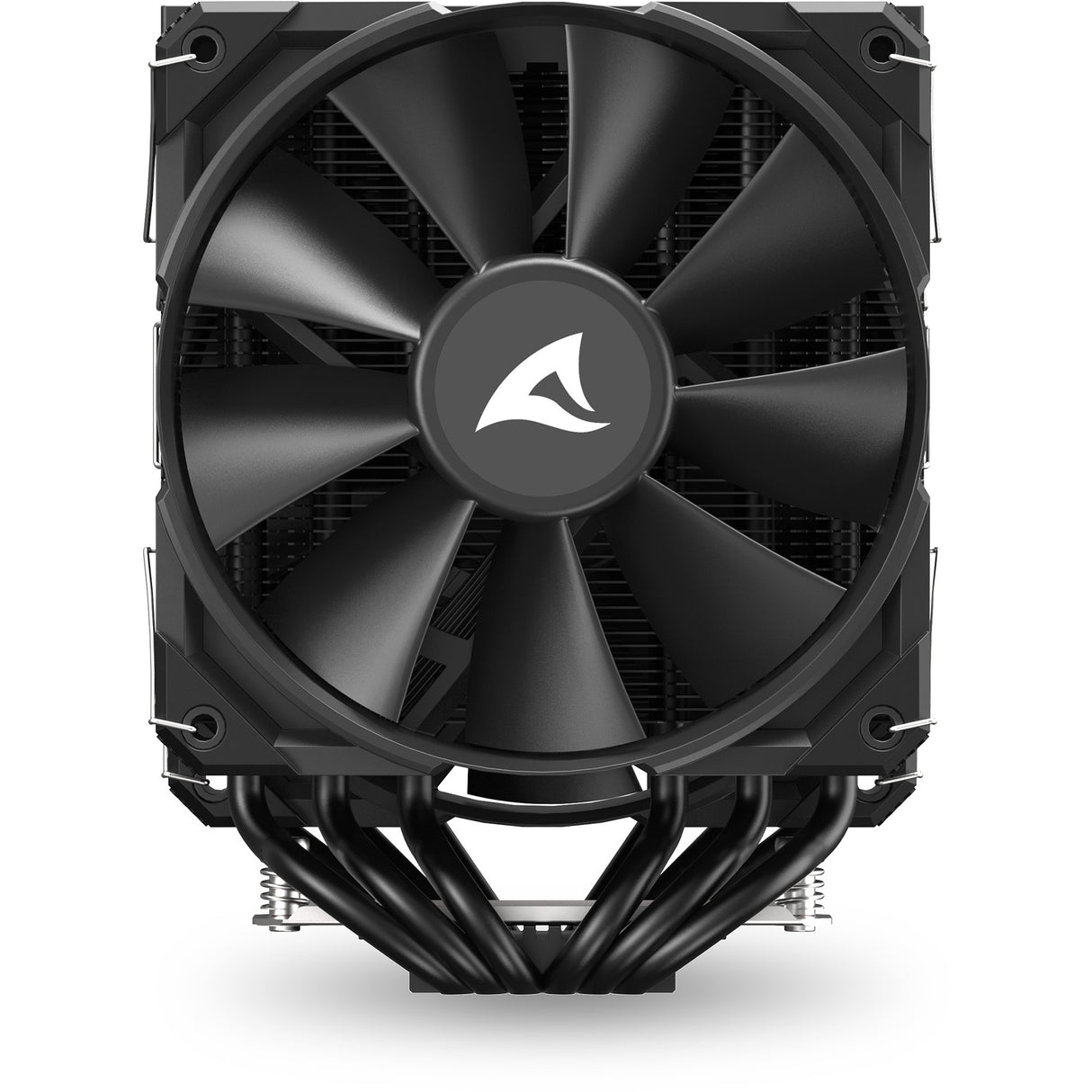 Sharkoon a60 CPU køler (sort, 4-benet PWM blæserstik)