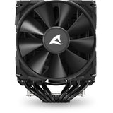 Sharkoon a60 CPU køler (sort, 4-benet PWM blæserstik)