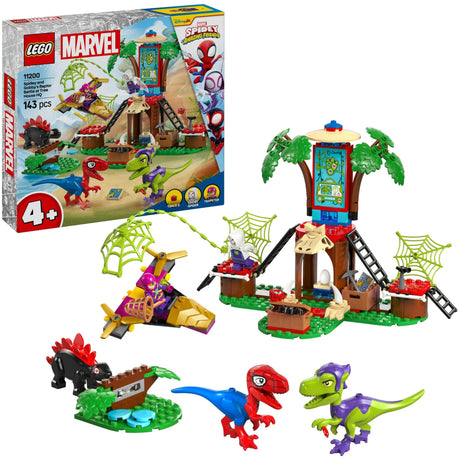 Lego spidey 11200 spidey og gobbys rovfuglekamp ved træhuset