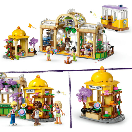 Lego ® friends plantecafé og blomsterbutik byggesæt - 42671