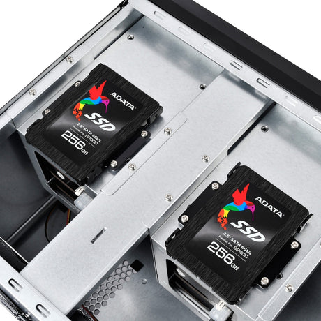 Silverstone CS381b v1.1 rackhus (sort | 2x USB-A 3.2 (5 Gbit s) | 2x lyd)