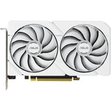 Asus Radeon RX 9060 XT Dual White Edition 16 GB grafikkort (hvidt, RDNA4, GDDR6, 2x Display Port, 1x HDMI 2.1)