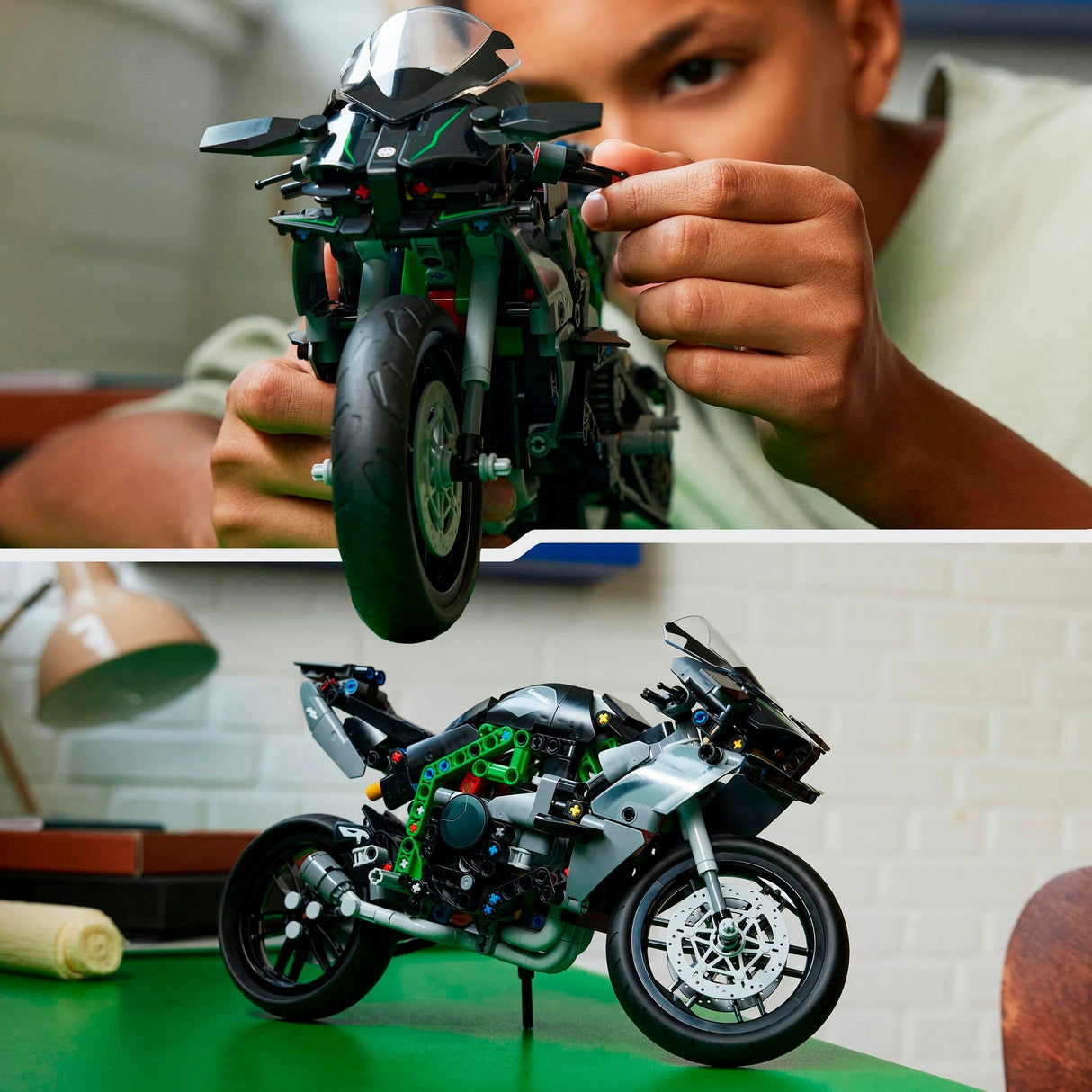 Lego Technic Kawasaki Ninja H2R Motorcykel - 42170