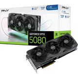 Pny Geforce RTX 5080 OC grafikkort (DLSS 4, 3x Display Port, 1x HDMI 2.1)