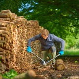 Gardena ambolt beskæringssaks energycut pro l, med ambolt cut (grå turkis, 75 cm, til tørt træ)