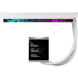 Asus ROG Strix LC IV 360 ARGB LCD-vandkøling (hvid, 4-benet PWM)