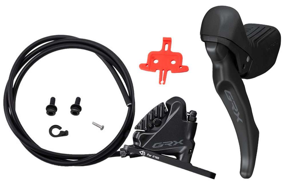 Shimano grx bl-rx610-l+br-rx400 skivebremse foran