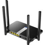 Cudy AC1200 Wi-Fi Mesh 4G LTE Cat4-router (sort, mesh, app, Nano SIM-slot)
