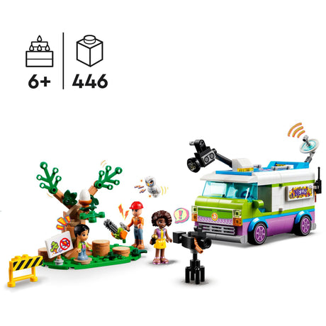 Lego venner - nyhedsvogn byggelegetøj (41749)