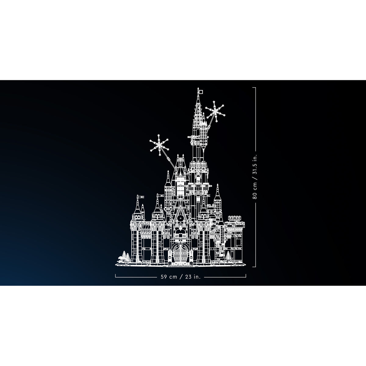 Lego disney - disney slot byggelegetøj (43222)