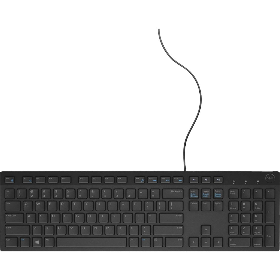 Dell multimedietastatur KB-216 (sort, amerikansk layout (QWERTY))