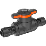 Gardena mikro-dryp-system afspærrings- og reguleringsventil 13 mm (1 2 ) (grå orange)