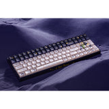 Iqunix f97 starry tryst rgb mekanisk gaming-tastatur (mørkeblåt, us-layout (qwerty), gateron rød, 96%, rgb-lysdioder, hot-swappable, pbt, 2.4ghz | bluetooth 5.1 | usb-c)