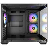 Antec cx600m argb mini tårnhus (sort | 3x usb-a | hærdet glas)