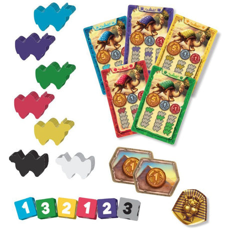 Asmodee eggertspiele camel up - brætspil camel race - ny udgave med 3D palmetræ