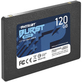 Patriot burst elite 120 GB SSD (sort, pbe120gs25ssdr, sata 6 GB s)