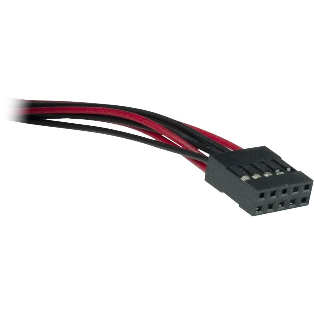 Inter-tech ipc blæsersæt 80 mm kasseventilatorer (sort, 4 stk, 80 x 80 x 25 mm, pwm)