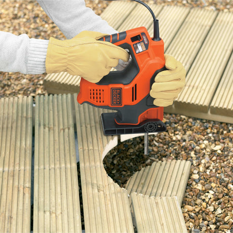 Black+decker 500w scorpion multisav med autoselect teknologi rs890k-qs frem- og tilbagegående sav (orange sort)