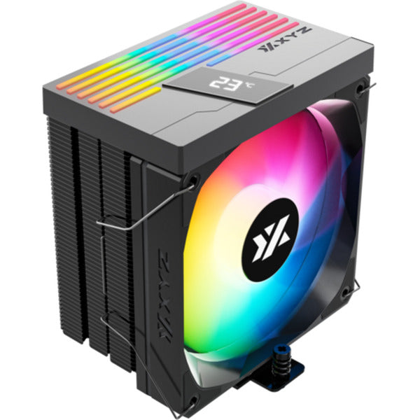 Xyz PC Gear Thermax 4 Pulsar A-RGB CPU-køler (sort, ARGB, PWM)