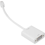 Sharkoon adapter mini display port --> vga, 15 cm (hvid)