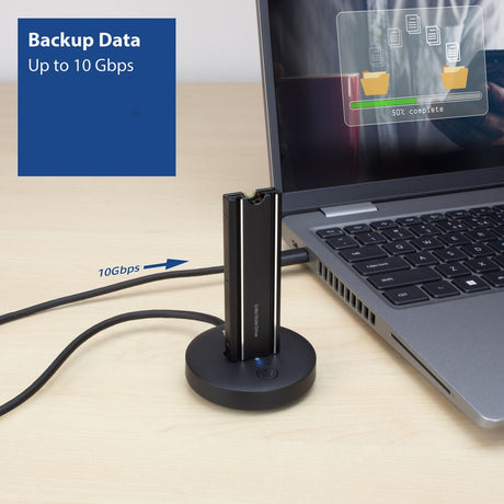 Act Connectivity M.2 NVMe PCIe SSD-dockingstation, USB-C 3.2 Gen2 (sort)