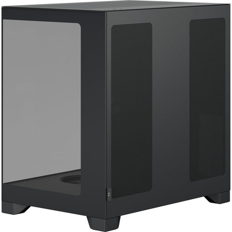 Fractal design pop 2 vision midi tower behuizing (zwart | 1x usb-a | 1x usb-c | tempered glass)