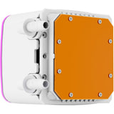 Xyz pc gear aquapulse aio 240 vandkøling (hvid, argb, pwm)