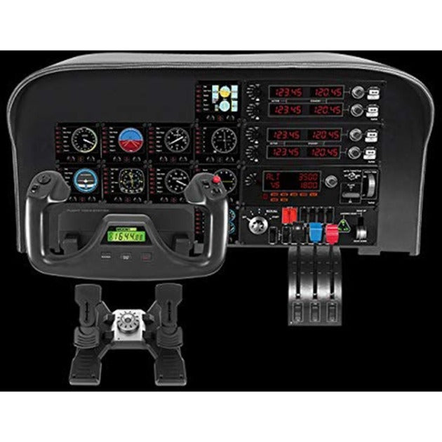 Logitech G Saitek Pro Flight Switch Panel Instrumentpanel (sort, pc)