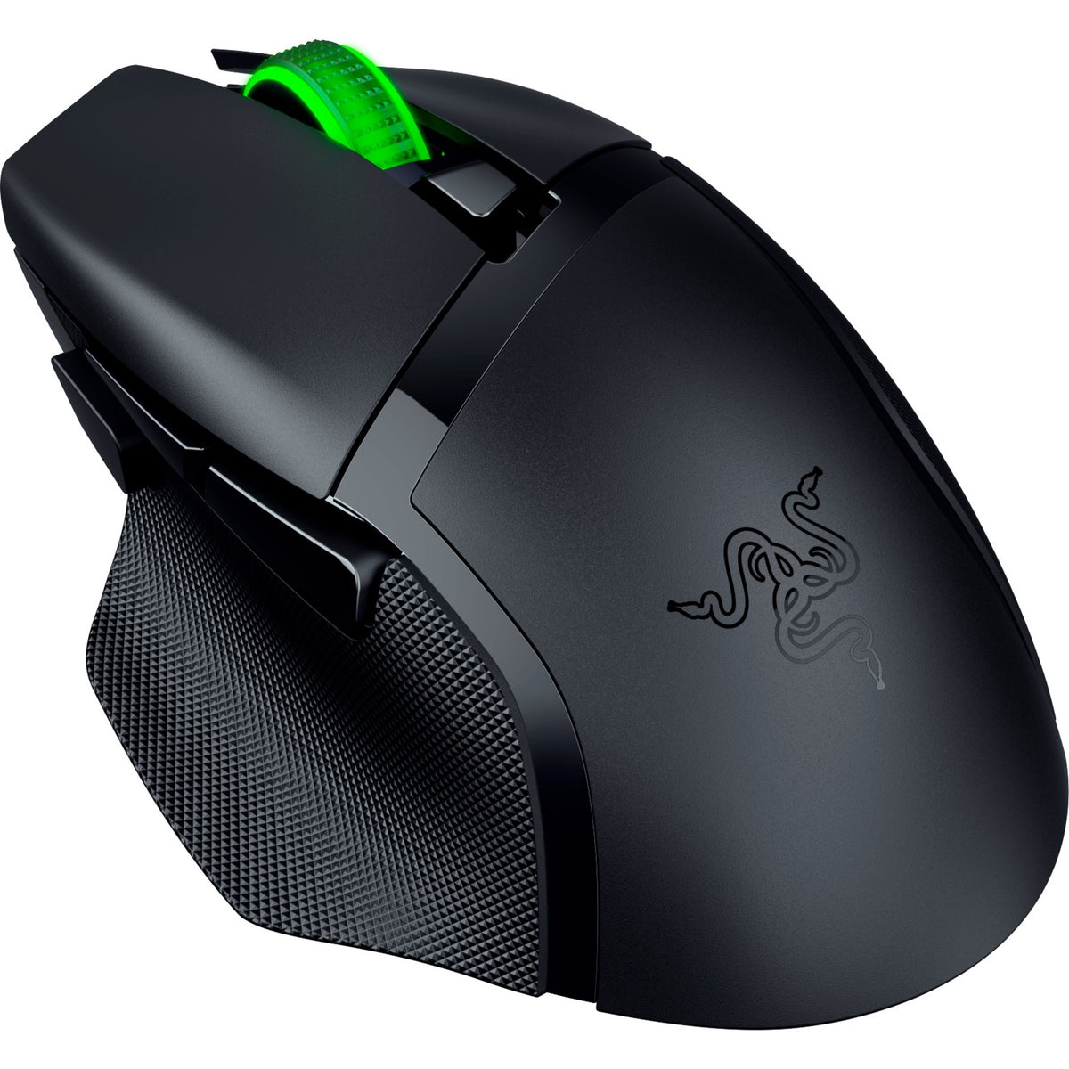 Razer basilisk v3 x hyperspeed gaming mus (sort, 400 - 18000 dpi, hyperspeed trådløs, bluetooth)