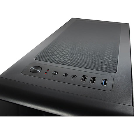 Inter-tech cxc2 midi tårnhus (sort | 3x usb-a | vindue)