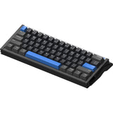 Iqunix ez60 magnetisk switch gaming tastatur (sort, us layout (qwerty), gateron star trail, 60%, rgb, double shot pbt keycaps)