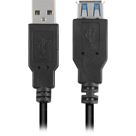 Sharkoon USB 3.0 forlængerkabel (sort, 1 meter)
