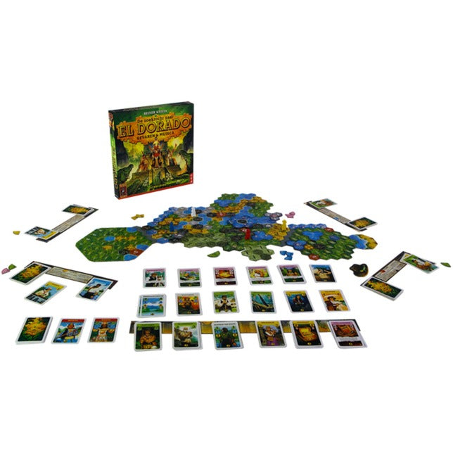 999games 999 games the quest for el dorado: dangers mouseca expansion brætspil