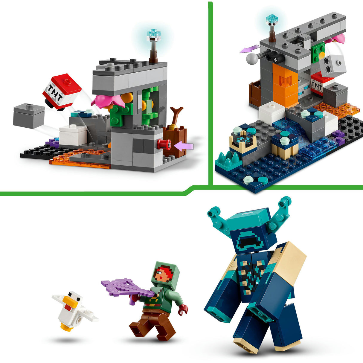 Lego ® minecraft® mødet med supervisoren - 21274