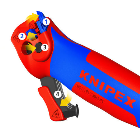 Knipex demonteringskniv med glidesko - 16 50 145 sb