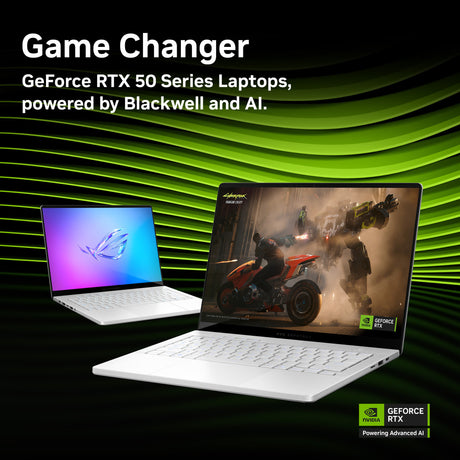 Asus Rog Zephyrus G14 Ga403um-QS024W 14 Copilot+ Gaming Laptop (Hvid | Ryzen 9 270 | RTX 5060 | 16 GB | 1 TB SSD | OLED)