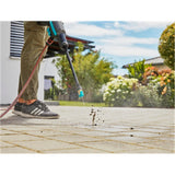 Gardena aquaclean 24 18 v p4a solo højtryksrenser (grå turkis, 14800-55, batteri medfølger ikke)