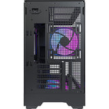 Montech king 15 pro midi tårnhus (sort | 2x USB-A | 1x USB-C | RGB | vindue)