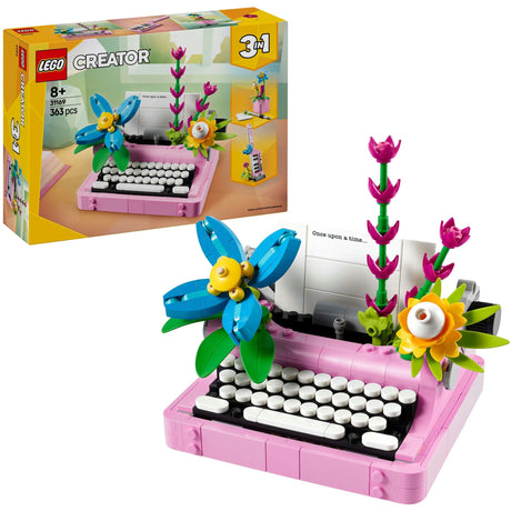 Lego creator 3i1 skrivemaskine med blomster - 31169