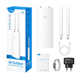 Cudy indendørs udendørs 4G ac1200 wi-fi router (hvid)