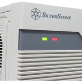 Silverstone FLP01 HTPC-hus (creme | 2x USB-A | 1x USB-C)