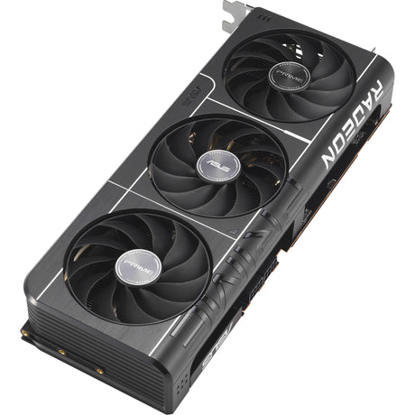 Asus Prime Radeon RX 9070 OC grafikkort (grå, 3x skærmport, 1x HDMI, RDNA4)