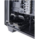 Inter-tech x-608 infinity mikro midi tårnhus (sort | 1x USB-A | 1x USB-C | RGB | vindue)