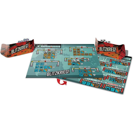 Europæisk spillernetværk blitzkrieg! brætspil (engelsk, 1 - 2 spillere, 20 - 45 minutter, fra 14 år)