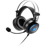 Sharkoon skiller sgh30 over-ear gaming headset (sort, pc, Playstation 4, Playstation 5, RGB LED'er)