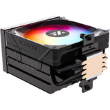 Xyz PC Gear Thermax 4 Pulsar A-RGB CPU-køler (sort, ARGB, PWM)