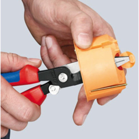 Knipex elektronik installation tang 13 92 200 (rød blå)