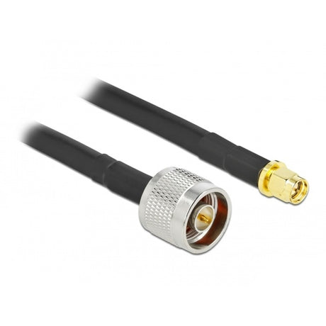 Delock antennekabel n stik > SMA stik lmr cfd300 (sort, 10 meter)
