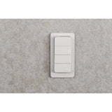 Shelly blu rc button 4 zb afstandsbediening (wit, bluetooth 5 (le), zigbee)